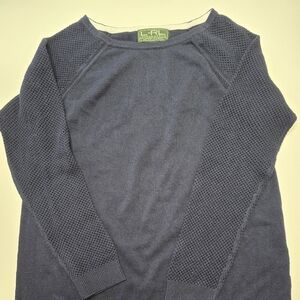 Lauren Ralph Lauren Soft Ladies Crewneck Sweater in Classic Blue